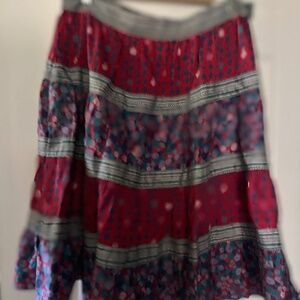 Vintage Marc Jacobs floral midi skirt